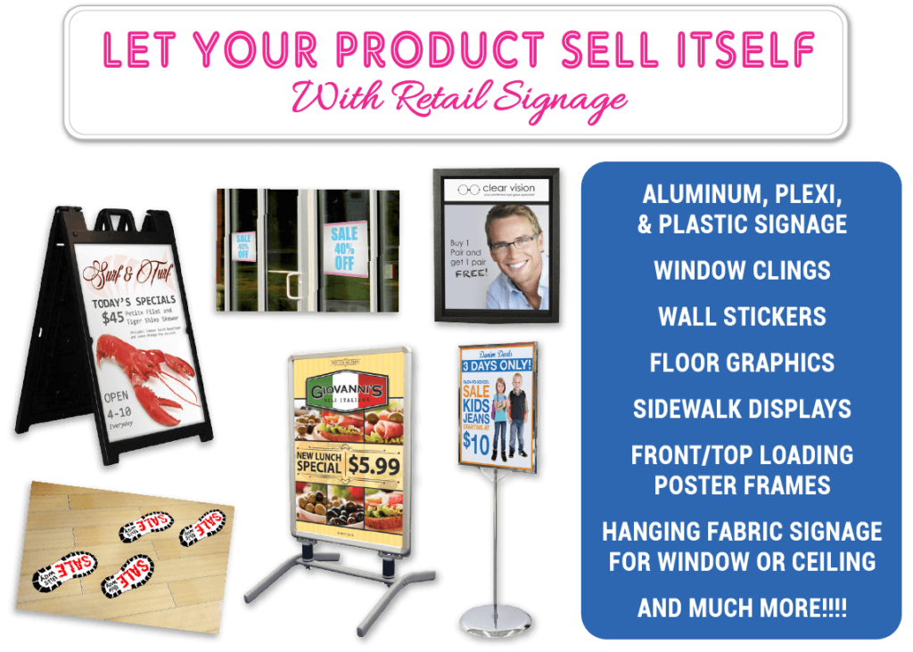 Retail Signage Printaway